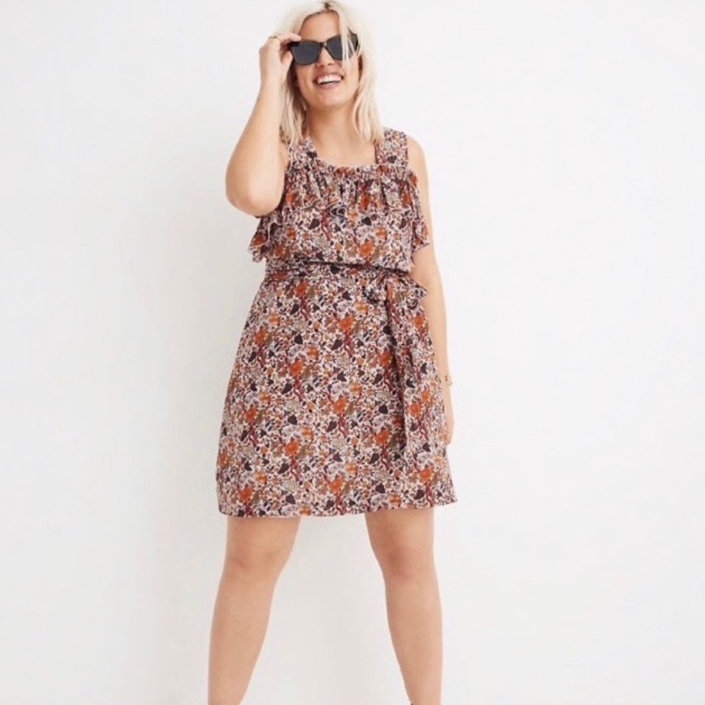 Madewell x Karen Walker Silk Dress